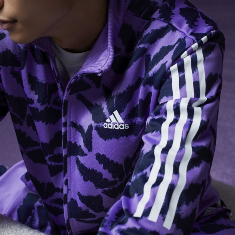 Roupa De Treino Violeta Tiro Adidas