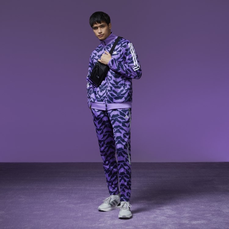 Roupa De Treino Violeta Tiro Adidas