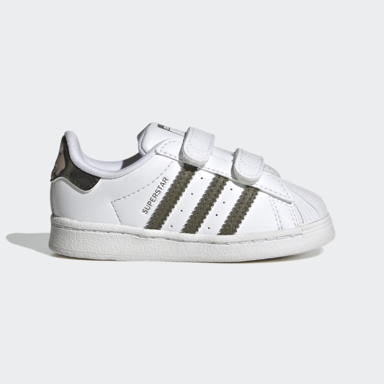 Moda Adidas Superstar Sapatos Verde-oliva