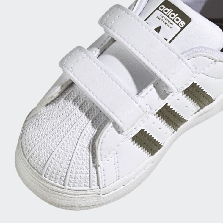 Moda Adidas Superstar Sapatos Verde-oliva