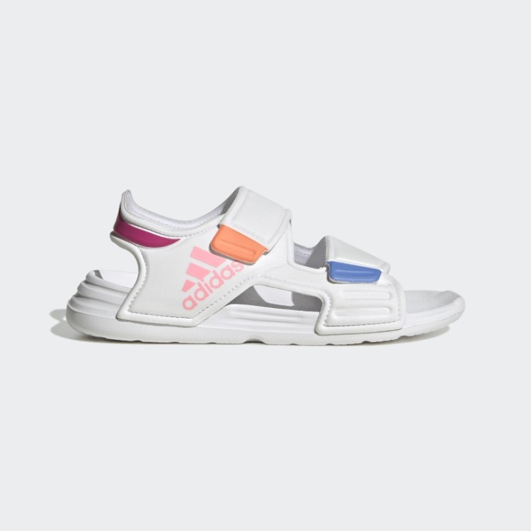Fúcsia Adidas Altas Sandálias De Natação Fashion