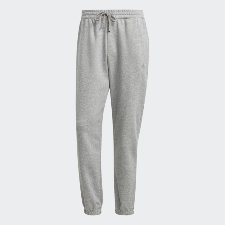 Calça Adidas All Szn French Terry Cinza Médio