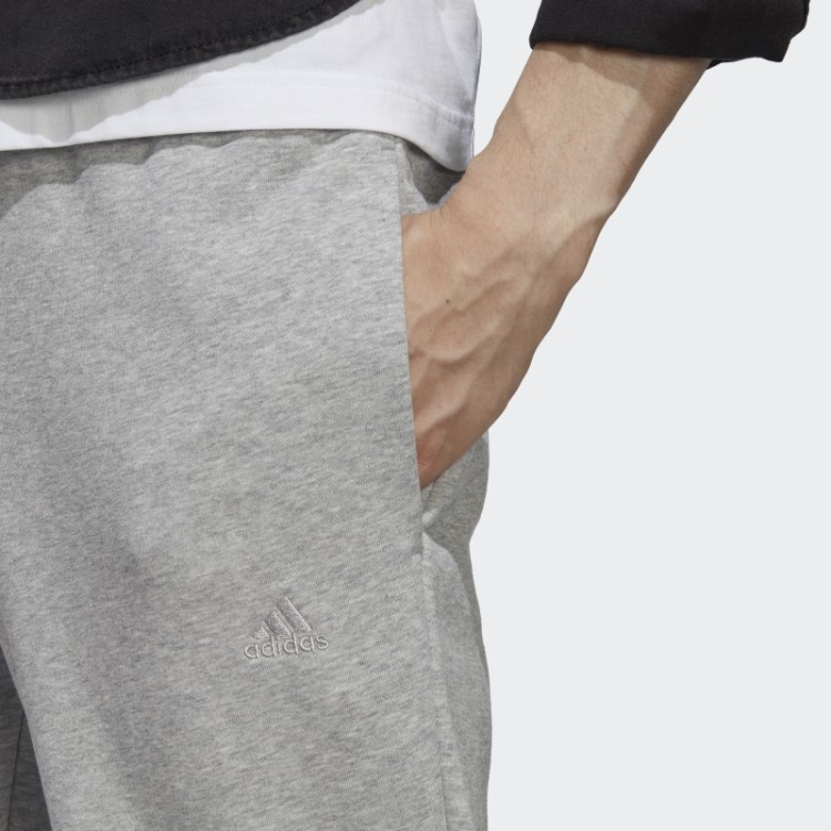 Calça Adidas All Szn French Terry Cinza Médio
