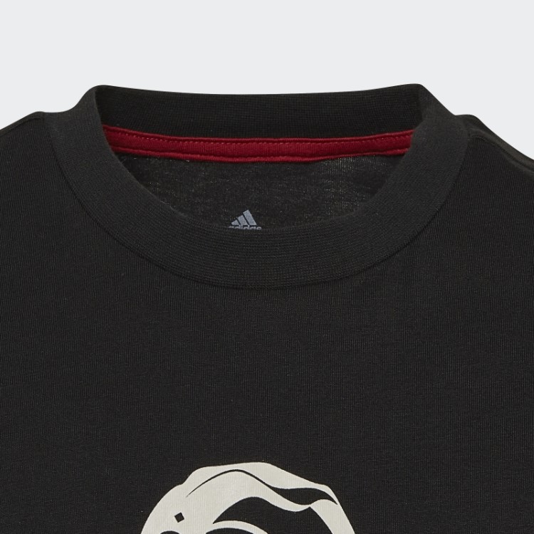 Camiseta Oficial Com Emblema Da Copa Do Mundo Da Fifa 2022 Adidas Preta