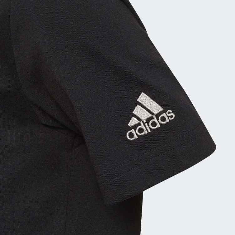 Camiseta Oficial Com Emblema Da Copa Do Mundo Da Fifa 2022 Adidas Preta