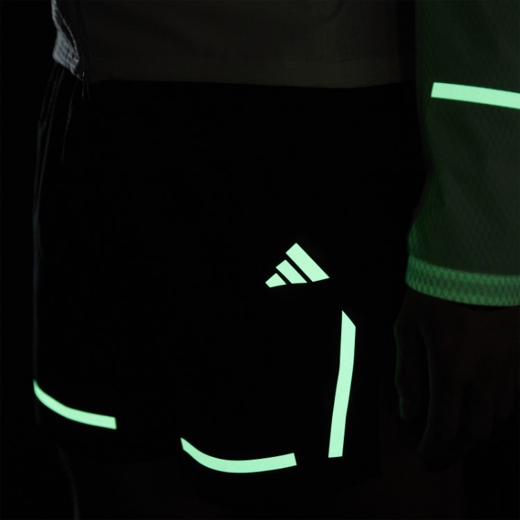Bermuda Adidas Black X-city Reflect At Night
