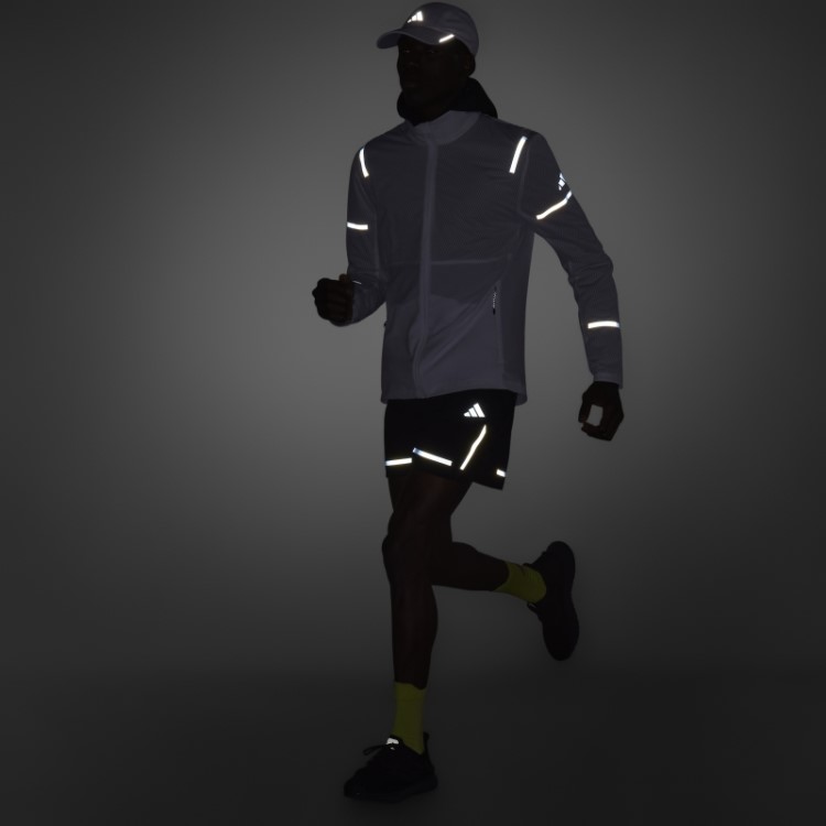 Bermuda Adidas Black X-city Reflect At Night