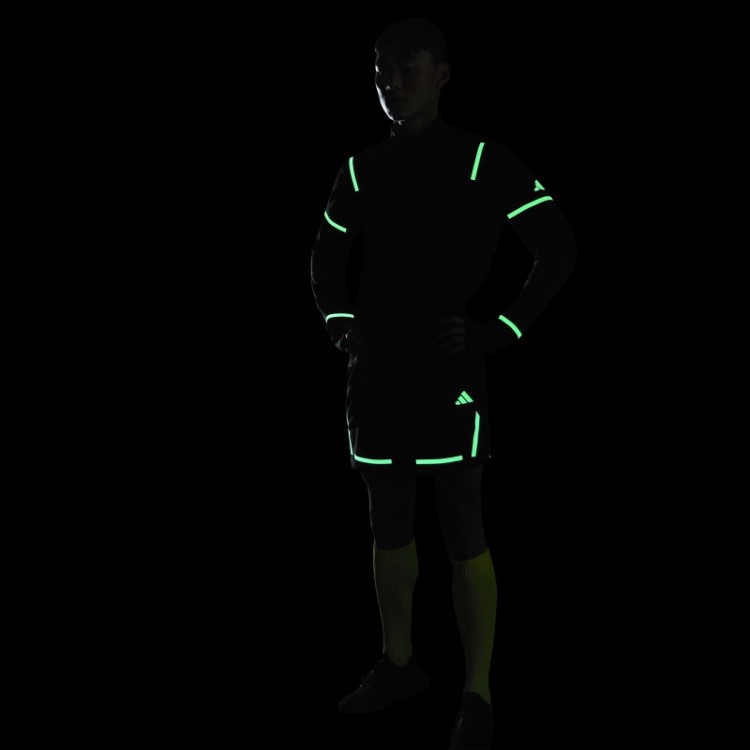 Bermuda Adidas Black X-city Reflect At Night