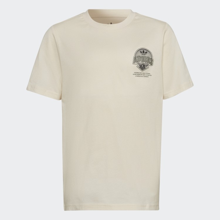 Camiseta Estampada Branca Adidas Fashion