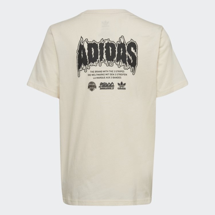 Camiseta Estampada Branca Adidas Fashion