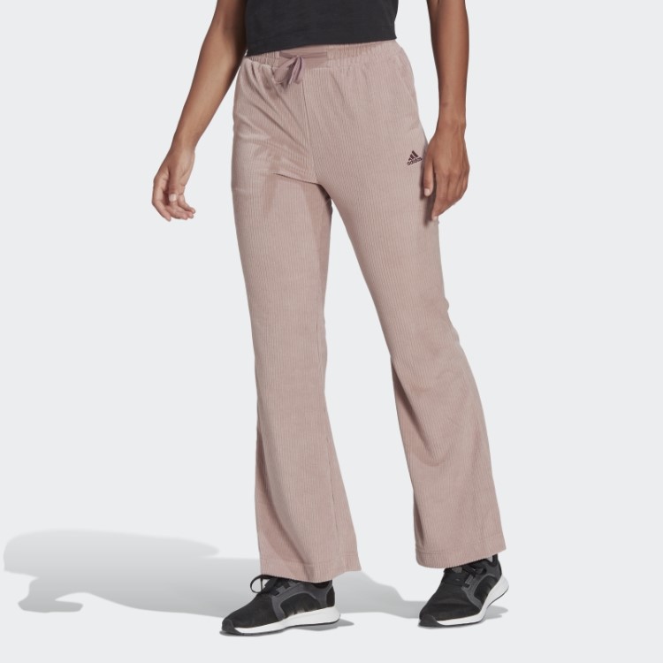 Calça De Veludo Canelado Hiperglam Roxo Adidas Fashion