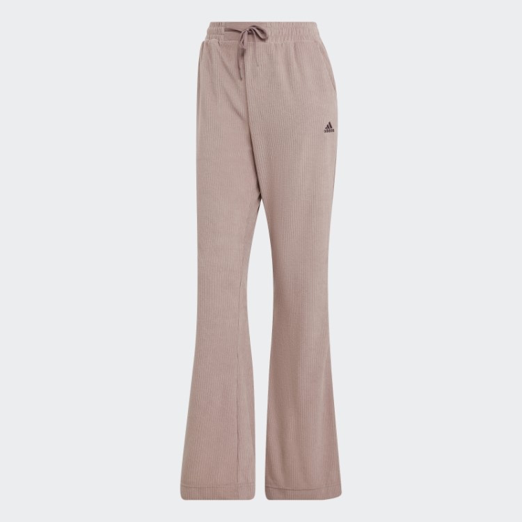 Calça Adidas Roxa Hiperglam Rib Veludo Quente
