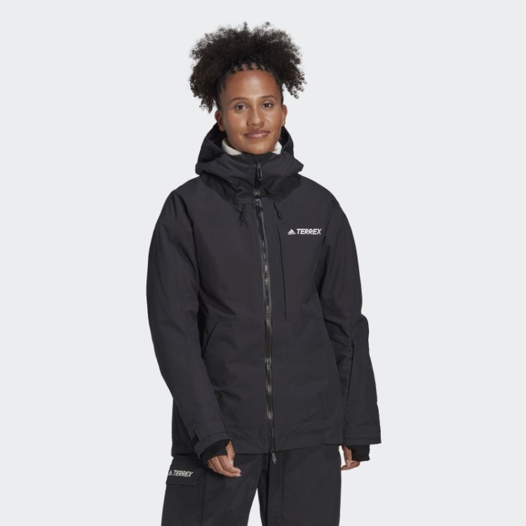 Terrex Jaqueta De Neve De Nylon Pós-consumo De 3 Camadas Adidas Preto