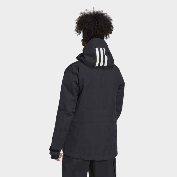 Terrex Jaqueta De Neve De Nylon Pós-consumo De 3 Camadas Adidas Preto