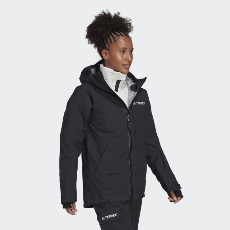 Terrex Jaqueta De Neve De Nylon Pós-consumo De 3 Camadas Adidas Preto