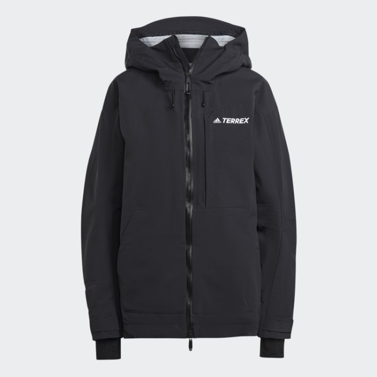 Terrex Jaqueta De Neve De Nylon Pós-consumo De 3 Camadas Adidas Preto