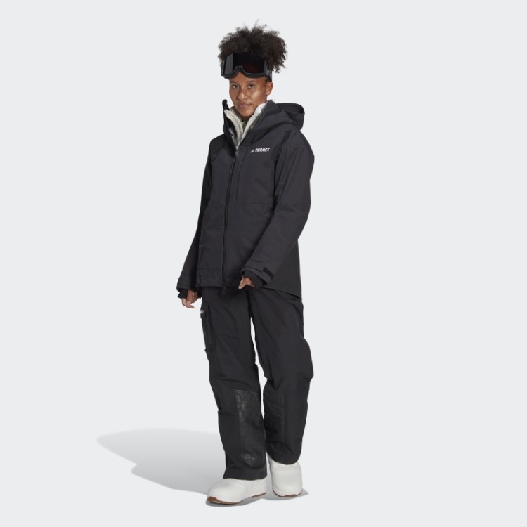 Terrex Jaqueta De Neve De Nylon Pós-consumo De 3 Camadas Adidas Preto