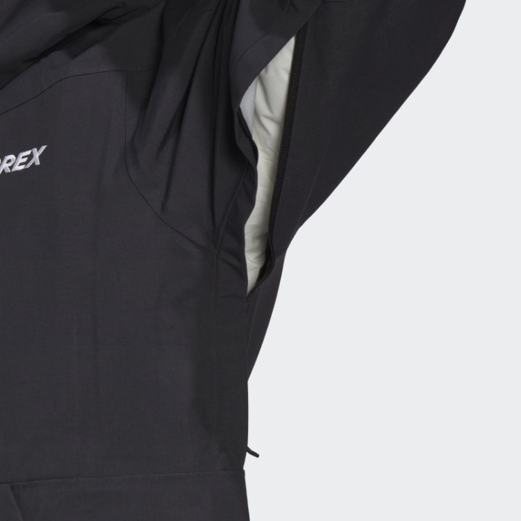 Terrex Jaqueta De Neve De Nylon Pós-consumo De 3 Camadas Adidas Preto