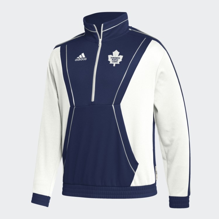 Moletom Azul Adidas Maple Leafs Classics