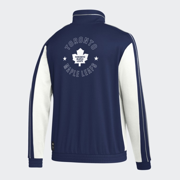Moletom Azul Adidas Maple Leafs Classics