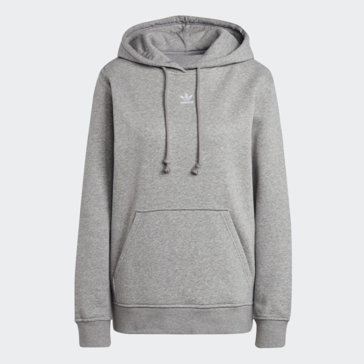 Moletom Com Capuz Cinza Médio Adidas Adicolor Essentials