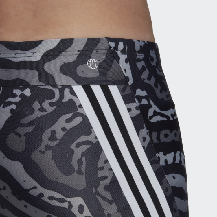 Cueca Boxer Labirinto Colorido Adidas Preto