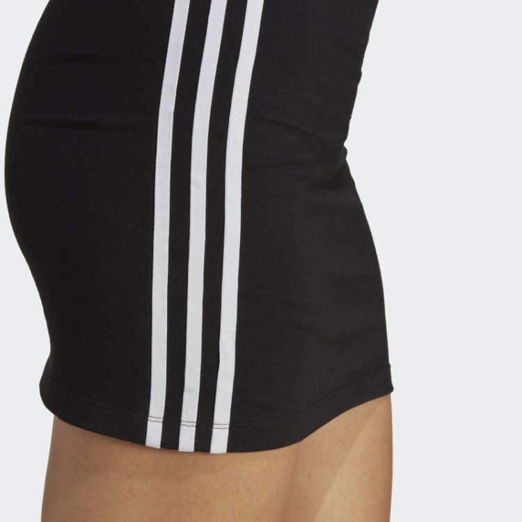 Adidas Adicolor Classics Vestido Justo De Verão Preto