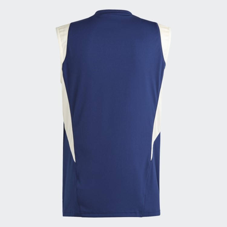Camisa Sem Mangas Azul Escuro Adidas Itália Tiro 23