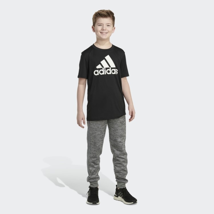 Calça Jogger Foco Adidas Cinza Carvão