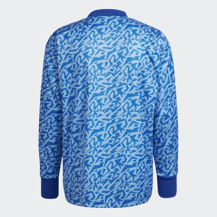 Camisa De Goleiro Azul Claro Da Bahia ícone Da Espanha Adidas
