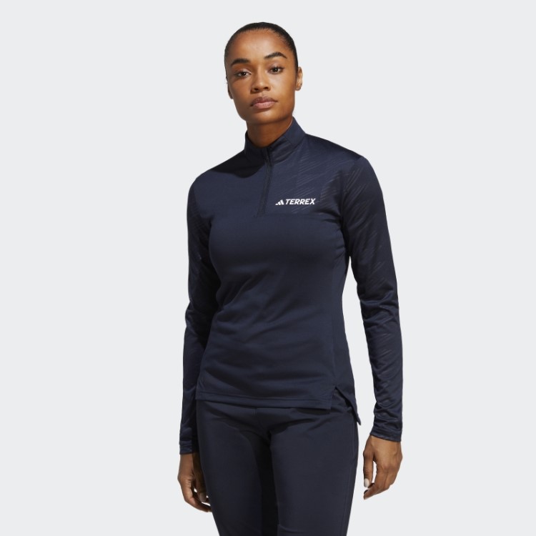 Top De Manga Longa Ink Terrex Com Vários Zíperes Adidas