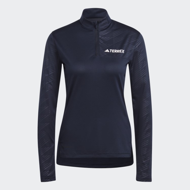 Top De Manga Longa Ink Terrex Com Vários Zíperes Adidas