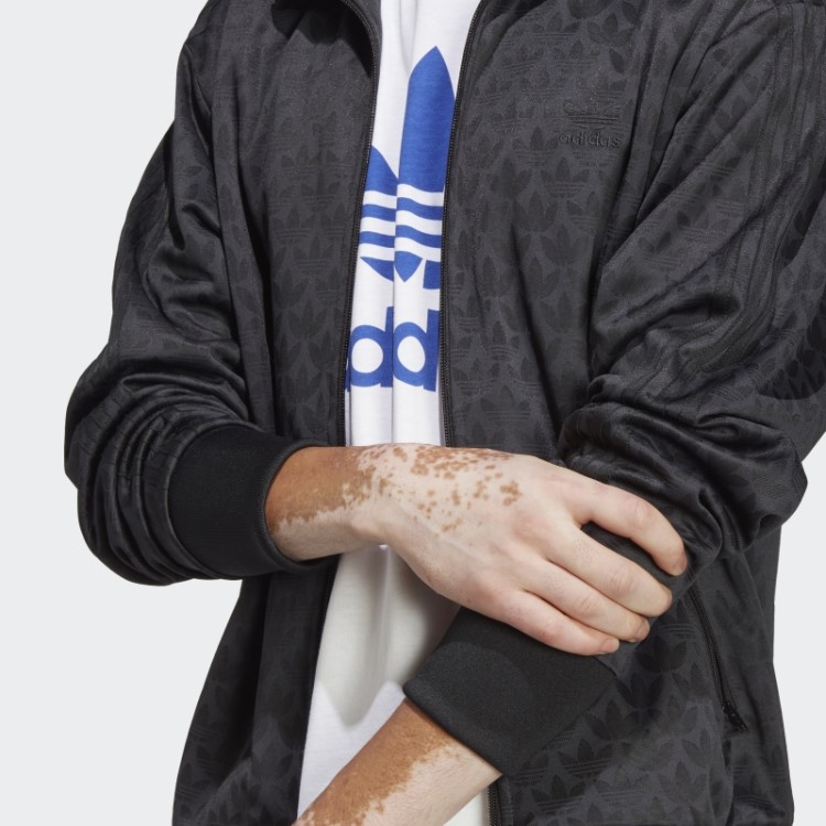 Adidas Graphics Monogram Track Top Preto