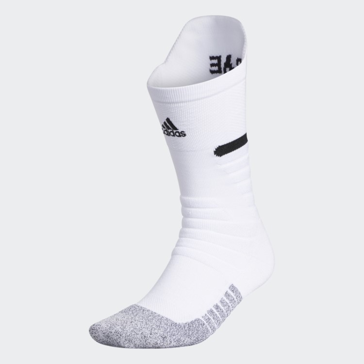 Meia Adidas Branca Adizero Futebol Acolchoada