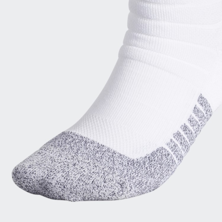Meia Adidas Branca Adizero Futebol Acolchoada