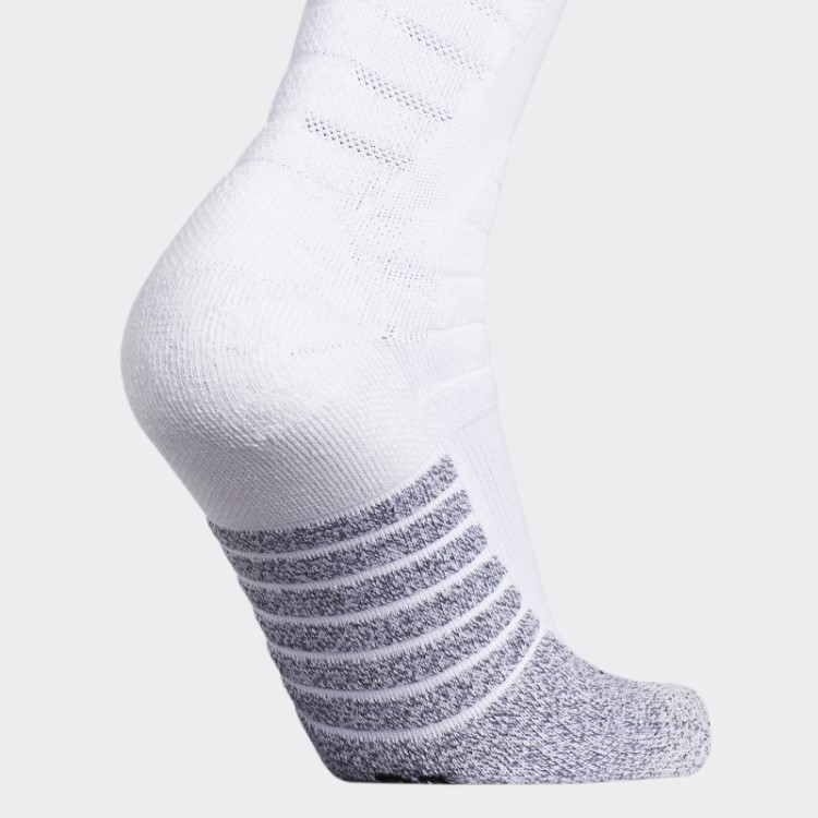 Meia Adidas Branca Adizero Futebol Acolchoada