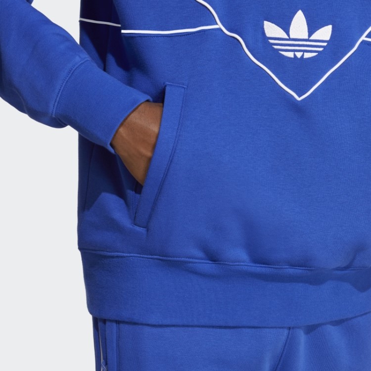 Moletom Azul Adidas Adicolor Arquivo Sazonal