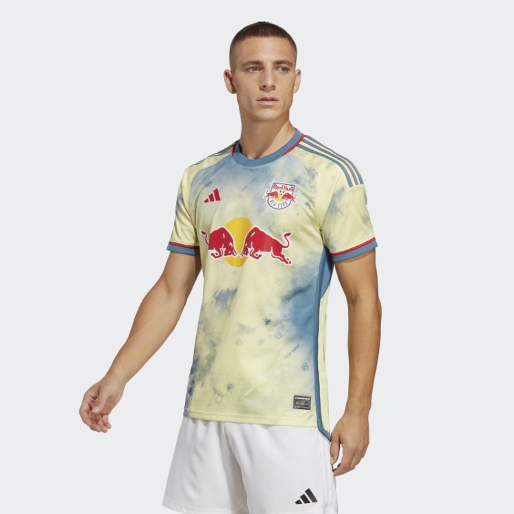 Pérola Citrino Adidas New York Red Bulls 23/24 Home Authentic Jersey