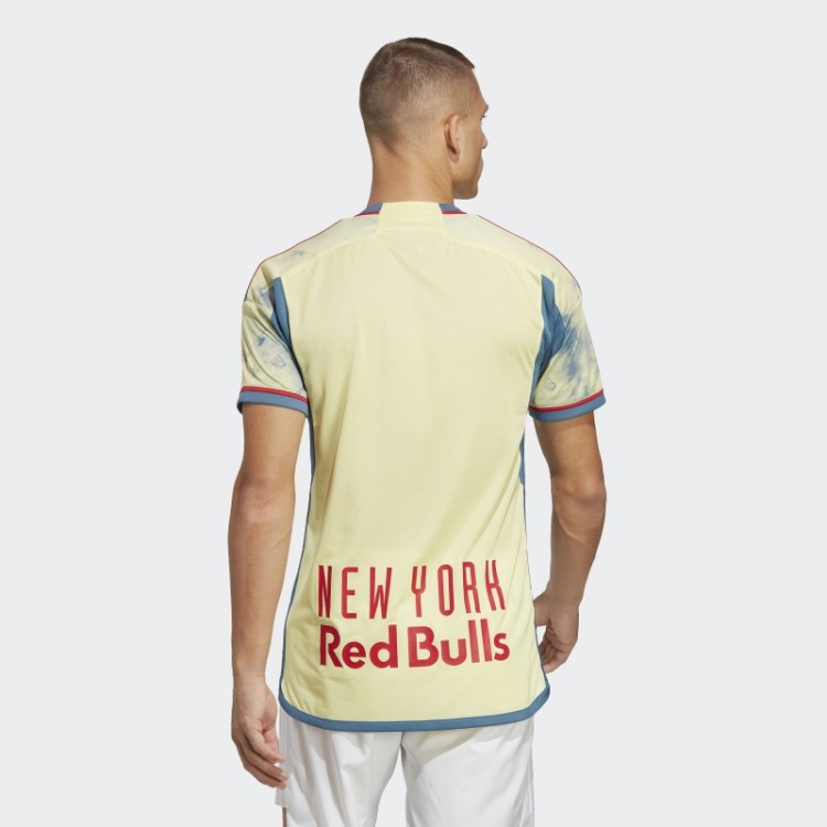 Pérola Citrino Adidas New York Red Bulls 23/24 Home Authentic Jersey