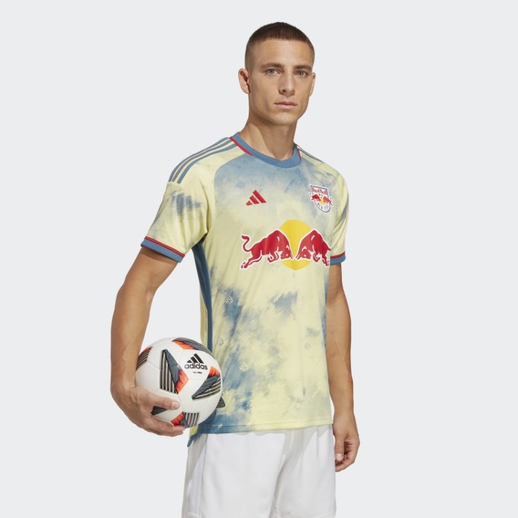 Pérola Citrino Adidas New York Red Bulls 23/24 Home Authentic Jersey