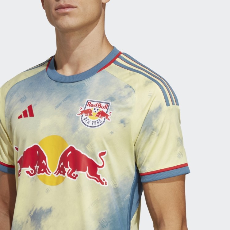Pérola Citrino Adidas New York Red Bulls 23/24 Home Authentic Jersey