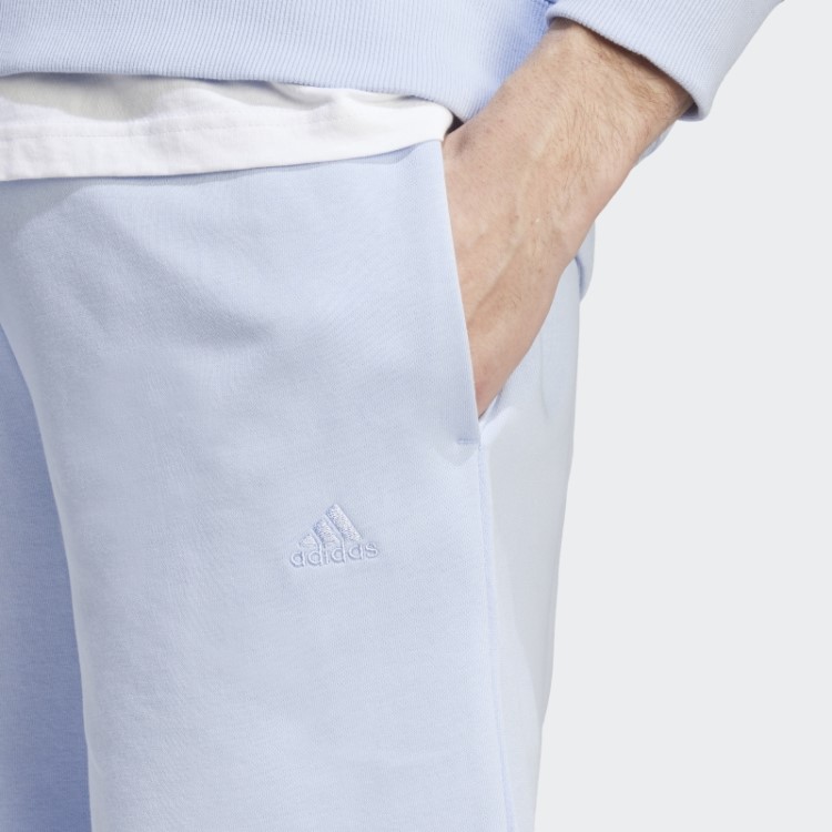 Bermuda Adidas Blue Dawn All Szn French Terry Estilosa