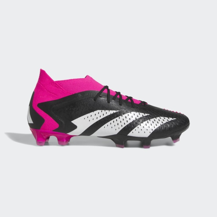 Rosa Choque Adidas Predador Precisão.1 Botas De Chão Firme