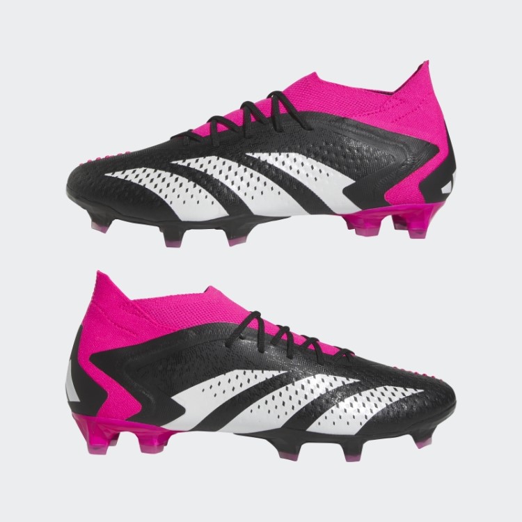 Chuteira Adidas Predator Precision.1 Rosa Para Solo Firme