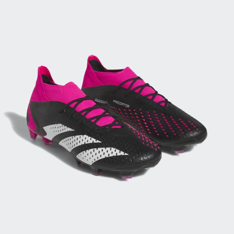 Chuteira Adidas Predator Precision.1 Rosa Para Solo Firme