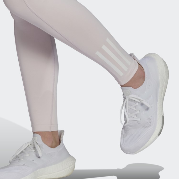 Meia-calça Rosa Adidas Hyperglam Aeroready Training