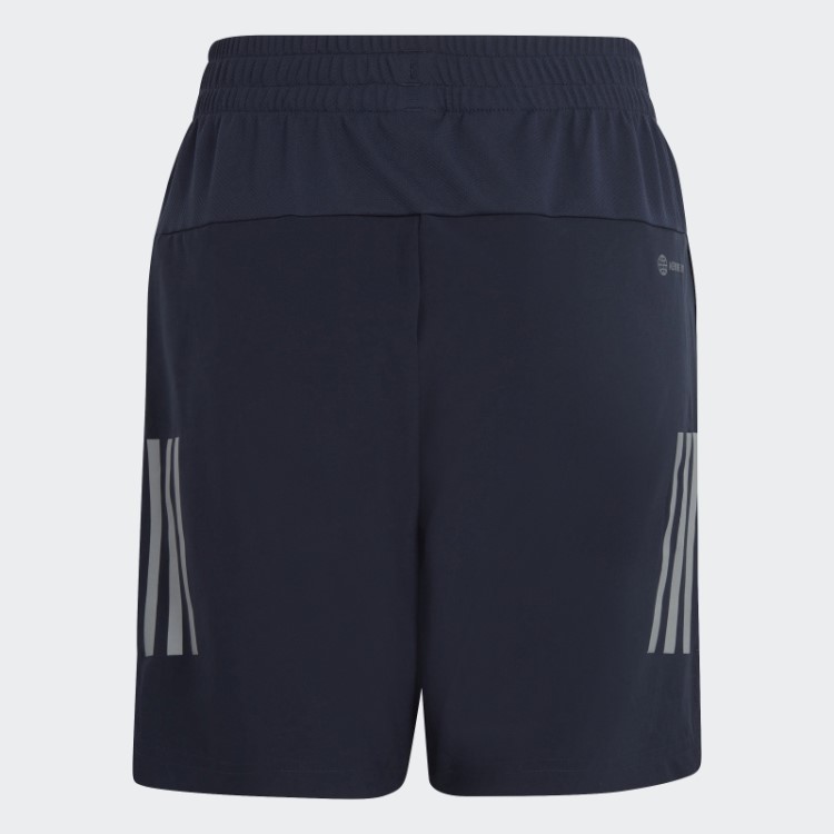 Short Adidas Aeroready Com As Três Listras Prateado