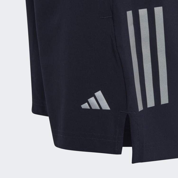 Short Adidas Aeroready Com As Três Listras Prateado