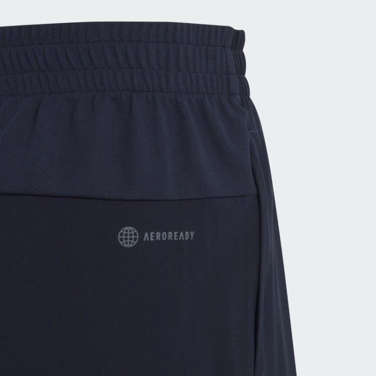 Short Adidas Aeroready Com As Três Listras Prateado