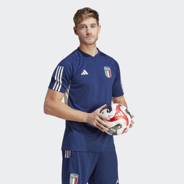 Camisa De Treino Adidas Azul Escuro Itália Tiro 23